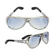 Elvis Presley Classic Silver Sunglasses